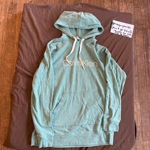CALVIN KLEIN HOODIE (GREEN MEDIUM)